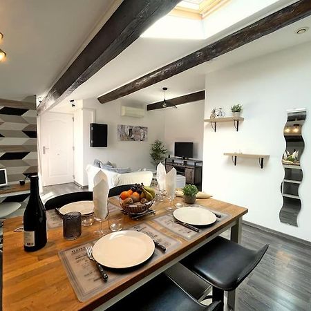 Апартаменты Charme Urbain Sous Les Toits-Terrasse/Clim/Parking Безье Экстерьер фото