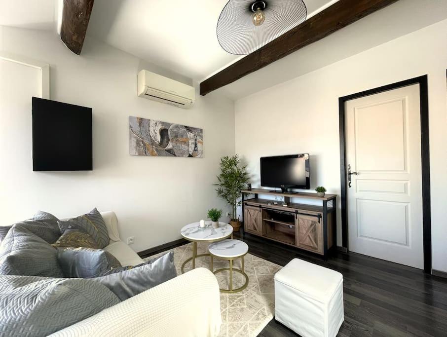 Апартаменты Charme Urbain Sous Les Toits-Terrasse/Clim/Parking Безье Экстерьер фото